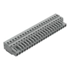 WAGO - 1-Leiter-Federleiste, CAGE CLAMP®, 2,5mm², grau