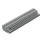 WAGO - 1-Leiter-Federleiste, CAGE CLAMP®, 2,5mm², grau
