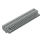WAGO - 1-Leiter-Federleiste, CAGE CLAMP®, 2,5mm², grau