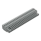 WAGO - 1-Leiter-Federleiste, CAGE CLAMP®, 2,5mm², grau