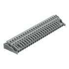 WAGO - 1-Leiter-Federleiste, CAGE CLAMP®, 2,5mm², grau