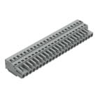WAGO - 1-Leiter-Federleiste, CAGE CLAMP®, 2,5mm², grau