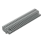 WAGO - 1-Leiter-Federleiste, CAGE CLAMP®, 2,5mm², grau