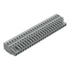 WAGO - 1-Leiter-Federleiste, CAGE CLAMP®, 2,5mm², grau