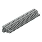 WAGO - 1-Leiter-Federleiste, CAGE CLAMP®, 2,5mm², grau