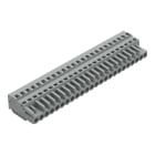 WAGO - 1-Leiter-Federleiste, CAGE CLAMP®, 2,5mm², grau