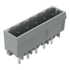 WAGO - THT-Stiftleiste, Lötstift 1, 0x1, 0mm, gerade, grau