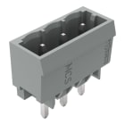 WAGO - THT-Stiftleiste, Lötstift 1, 2x1, 2mm, gerade, grau