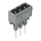 WAGO - Stiftleiste für Reihenklemmen, Stifte 1, 2x1, 2mm, gerade, grau