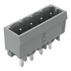 WAGO - THT-Stiftleiste, Lötstift 1, 2x1, 2mm, gerade, grau