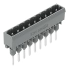WAGO - Stiftleiste für Reihenklemmen, Stifte 1, 2x1, 2mm, gerade, grau
