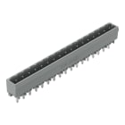WAGO - THT-Stiftleiste, Lötstift 1, 2x1, 2mm, gerade, grau