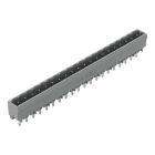 WAGO - THT-Stiftleiste, Lötstift 1, 2x1, 2mm, gerade, grau