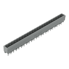 WAGO - THT-Stiftleiste, Lötstift 1, 2x1, 2mm, gerade, grau