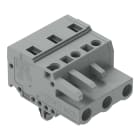 WAGO - 1-Leiter-Federleiste, CAGE CLAMP®, 2,5mm², grau
