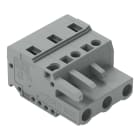 WAGO - 1-Leiter-Federleiste, CAGE CLAMP®, 2,5mm², grau
