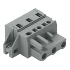 WAGO - 1-Leiter-Federleiste, CAGE CLAMP®, 2,5mm², grau