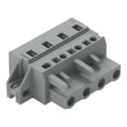 WAGO - 1-Leiter-Federleiste, CAGE CLAMP®, 2,5mm², grau