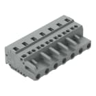 WAGO - 1-Leiter-Federleiste, CAGE CLAMP®, 2,5mm², grau