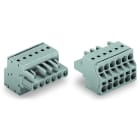 WAGO - 2-Leiter-Federleiste, Push-in CAGE CLAMP®, 2,5mm², grau