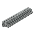 WAGO - 1-Leiter-Federleiste, CAGE CLAMP®, 2,5mm², grau