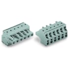 WAGO - 2-Leiter-Federleiste, Push-in CAGE CLAMP®, 2,5mm², grau