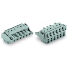 WAGO - 2-Leiter-Federleiste, Push-in CAGE CLAMP®, 2,5mm², grau