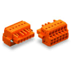 WAGO - 2-Leiter-Federleiste, Push-in CAGE CLAMP®, 2,5mm², orange