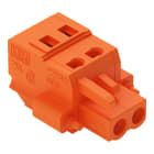 WAGO - 1-Leiter-Federleiste, CAGE CLAMP®, 2,5mm², orange