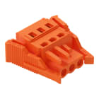 WAGO - 1-Leiter-Federleiste, CAGE CLAMP®, 2,5mm², orange