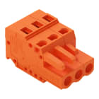 WAGO - 1-Leiter-Federleiste, CAGE CLAMP®, 2,5mm², orange