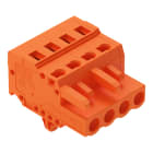 WAGO - 1-Leiter-Federleiste, CAGE CLAMP®, 2,5mm², orange