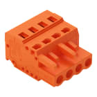 WAGO - 1-Leiter-Federleiste, CAGE CLAMP®, 2,5mm², orange