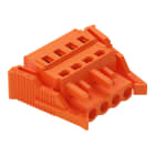 WAGO - 1-Leiter-Federleiste, CAGE CLAMP®, 2,5mm², orange