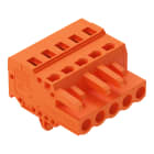 WAGO - 1-Leiter-Federleiste, CAGE CLAMP®, 2,5mm², orange