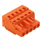 WAGO - 1-Leiter-Federleiste, CAGE CLAMP®, 2,5mm², orange