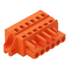 WAGO - 1-Leiter-Federleiste, CAGE CLAMP®, 2,5mm², orange