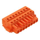 WAGO - 1-Leiter-Federleiste, CAGE CLAMP®, 2,5mm², orange