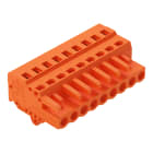 WAGO - 1-Leiter-Federleiste, CAGE CLAMP®, 2,5mm², orange