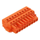 WAGO - 1-Leiter-Federleiste, CAGE CLAMP®, 2,5mm², orange