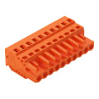 WAGO - 1-Leiter-Federleiste, CAGE CLAMP®, 2,5mm², orange