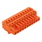 WAGO - 1-Leiter-Federleiste, CAGE CLAMP®, 2,5mm², orange