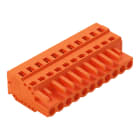 WAGO - 1-Leiter-Federleiste, CAGE CLAMP®, 2,5mm², orange
