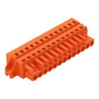 WAGO - 1-Leiter-Federleiste, CAGE CLAMP®, 2,5mm², orange