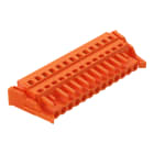 WAGO - 1-Leiter-Federleiste, CAGE CLAMP®, 2,5mm², orange