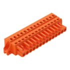 WAGO - 1-Leiter-Federleiste, CAGE CLAMP®, 2,5mm², orange
