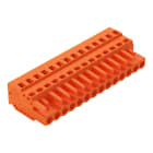 WAGO - 1-Leiter-Federleiste, CAGE CLAMP®, 2,5mm², orange
