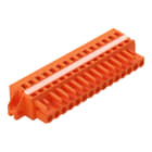 WAGO - 1-Leiter-Federleiste, CAGE CLAMP®, 2,5mm², orange