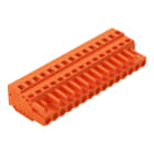 WAGO - 1-Leiter-Federleiste, CAGE CLAMP®, 2,5mm², orange
