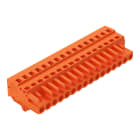 WAGO - 1-Leiter-Federleiste, CAGE CLAMP®, 2,5mm², orange